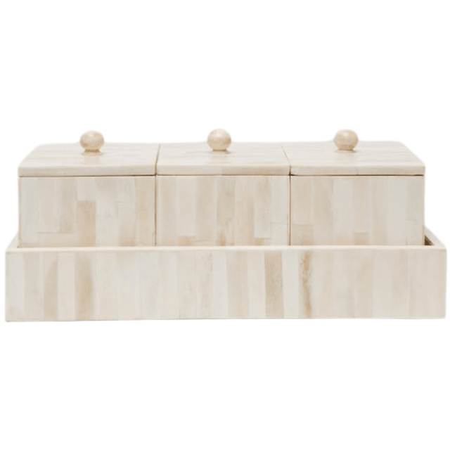 Gaya Rectangular Box Set Bath Accessory 01GAYA-BXRT