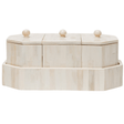Gaya Rectangular Tapered Box Set Bath Accessory 01GAYA-BXTP