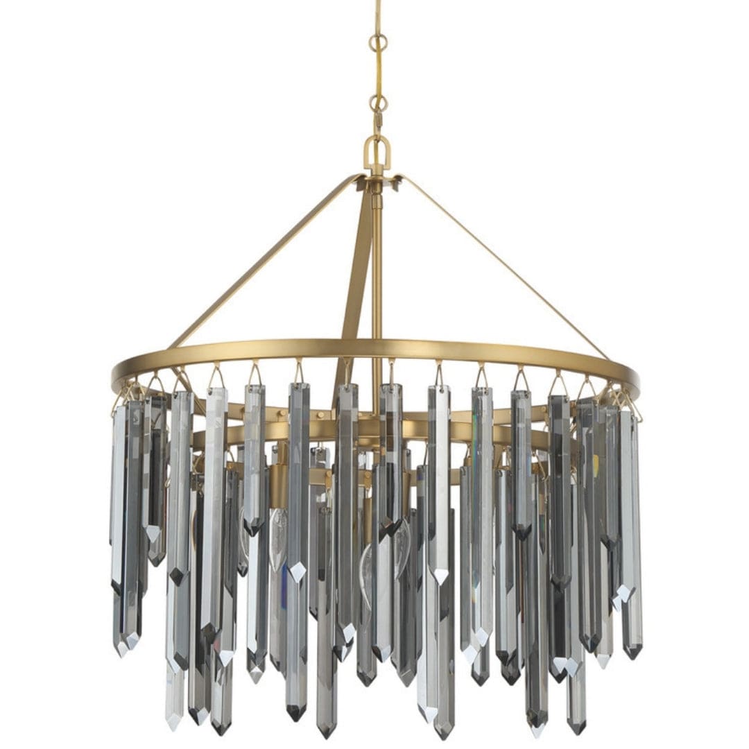Gemma Chandelier Chandeliers GEM-7004-MG-SS 633779104527