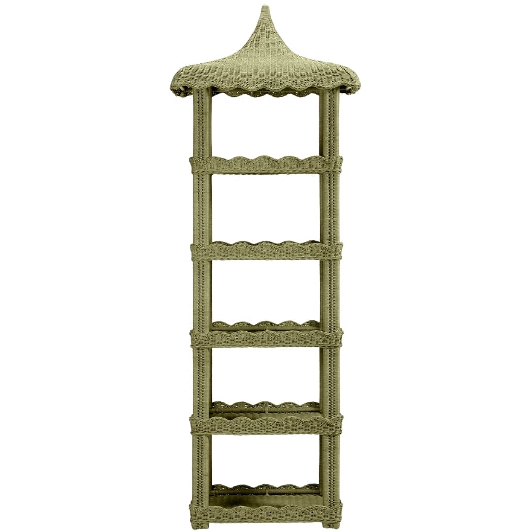 Georgina Bookcase Bookcases, Tall Cabinets + Shelving FURGEORGIBK2880MGRN