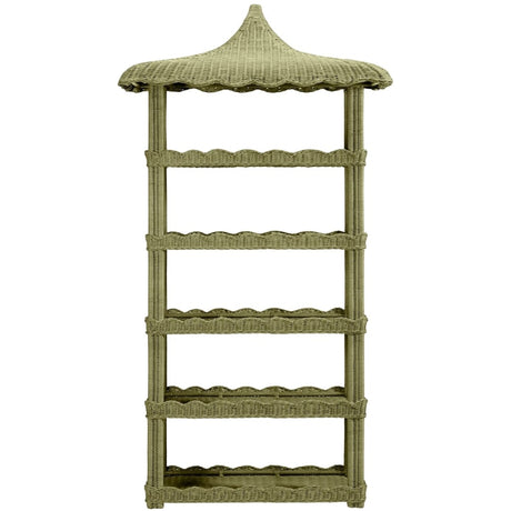 Georgina Bookcase Bookcases, Tall Cabinets + Shelving FURGEORGIBK4080MGRN