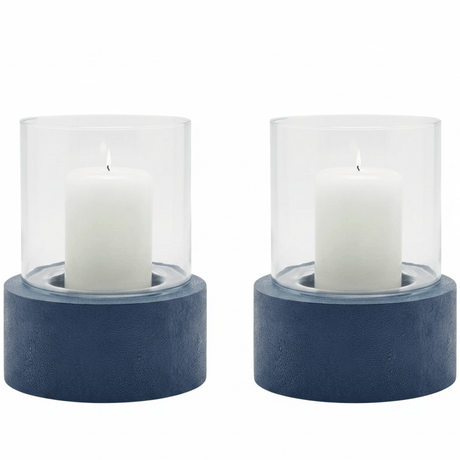 Girona Hurricane Set Candleholders 06GIRO-NVY-LGHC