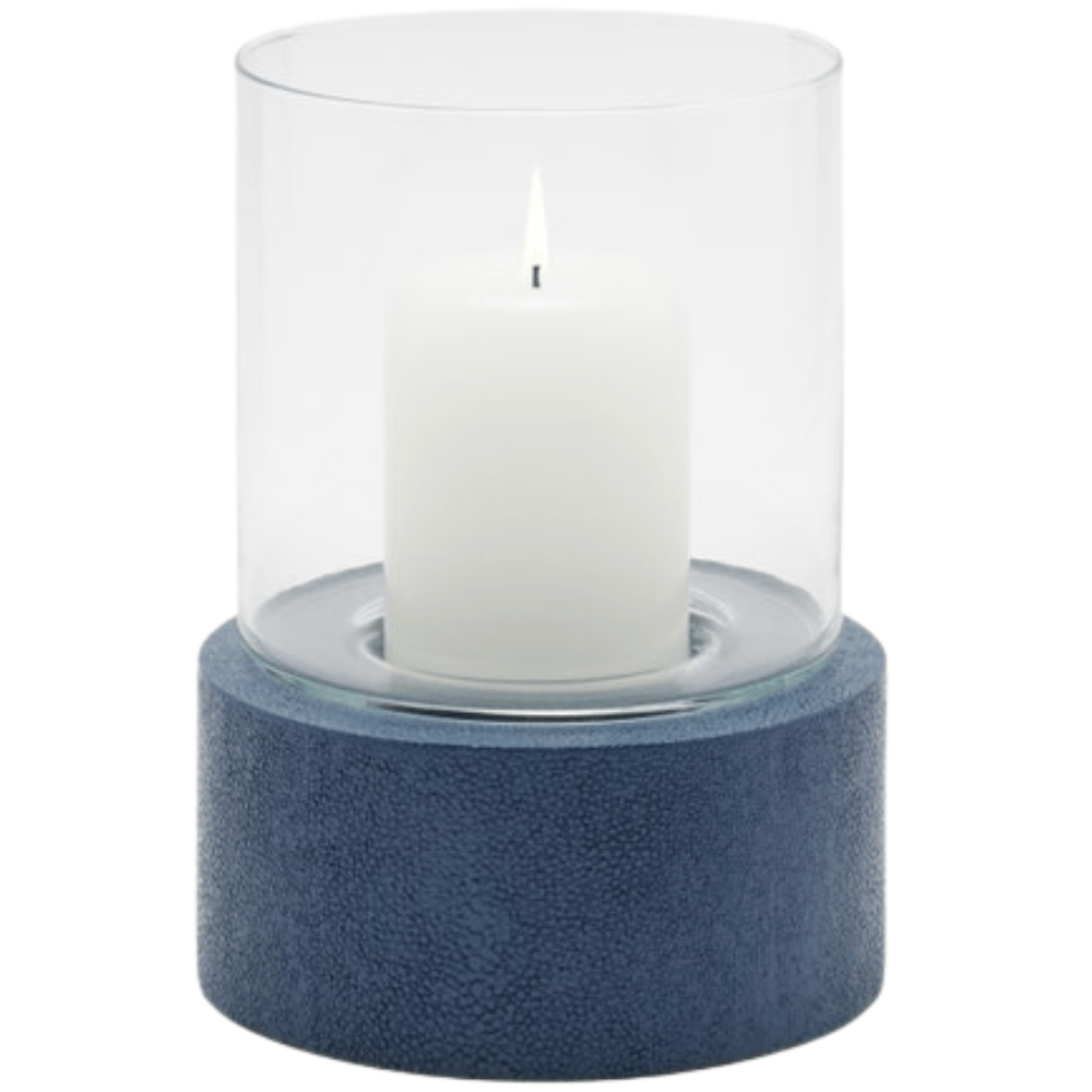 Girona Hurricane (Set of 2) Candle Holders 06GIRO-NVY-SMHC