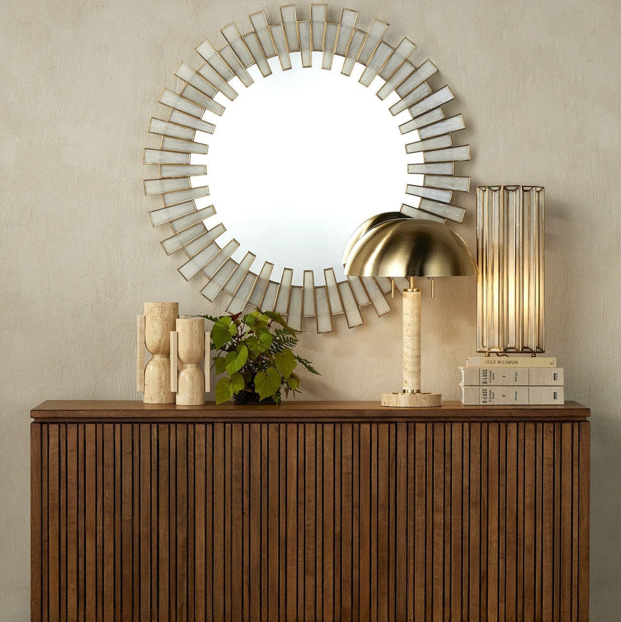 Glasdele Round Mirror Mirrors