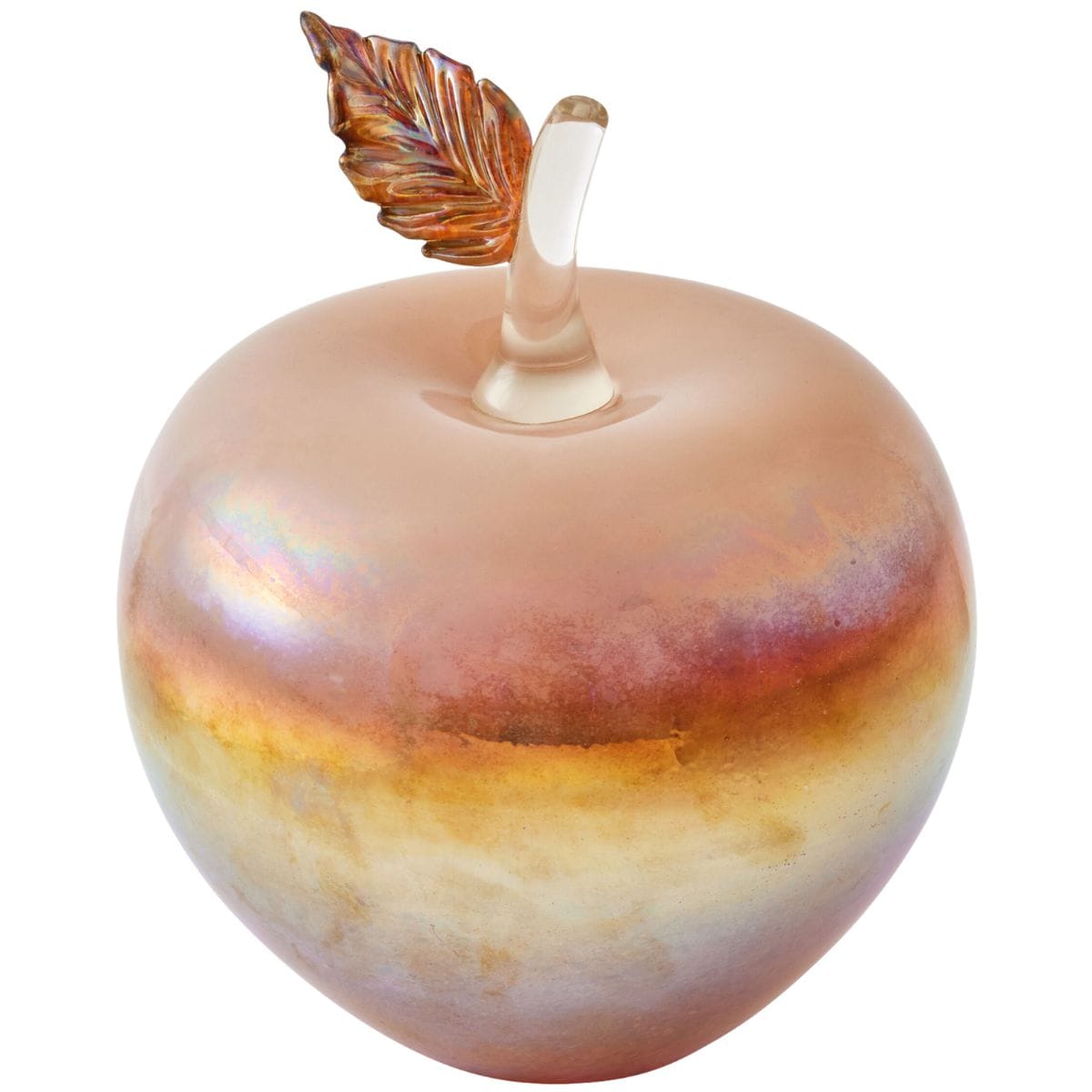 Glass Apple Decorative Objects