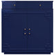 Glenn Cabinet Sideboards + Cabinets GLENN NVY 607629023979