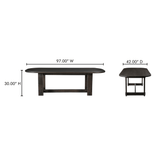 Glenn Dining Table Dining Table BB-1026-20-0 840331836554