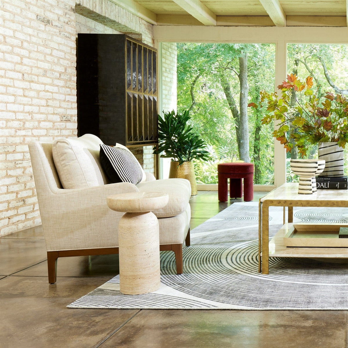 Tumble Accent Table – Meadow Blu