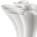 Godet Twist White Vase Vases 1200-0935