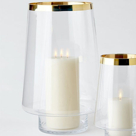 Gold Banded Hurricane Decorative Objects 660303 651083603031