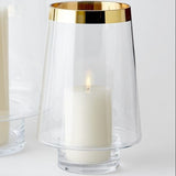 Gold Banded Hurricane Decorative Objects 660304 651083603048