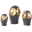 Gold Leafed Owls Decorative Object