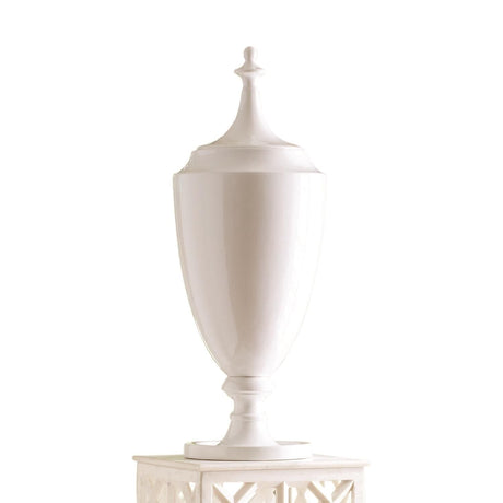 Grande Urn W/Lid-White Decorative Object 8.81714 651083817148