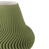 Green Plisse Vase Vases