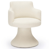 Gregory Performance Boucle Swivel Dining Chair Dining Chair TOV-D69124