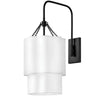 Gwen Single Light Sconce Wall Sconces 47730BK 640665926194