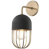 Haley Wall Sconce Sconces H145101-AGB/BK 806134837396