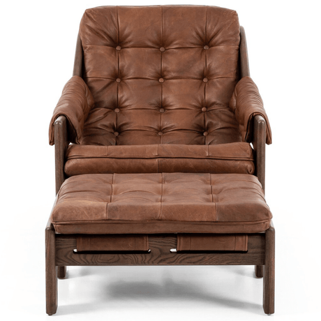 Halston Chair With Ottoman Occasional Chair 237803-001