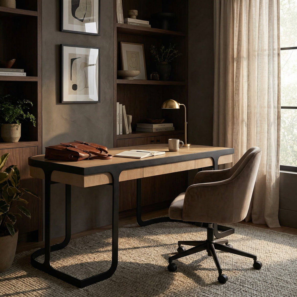 Hamilton Desk Desks GDES207WO 00842449138117
