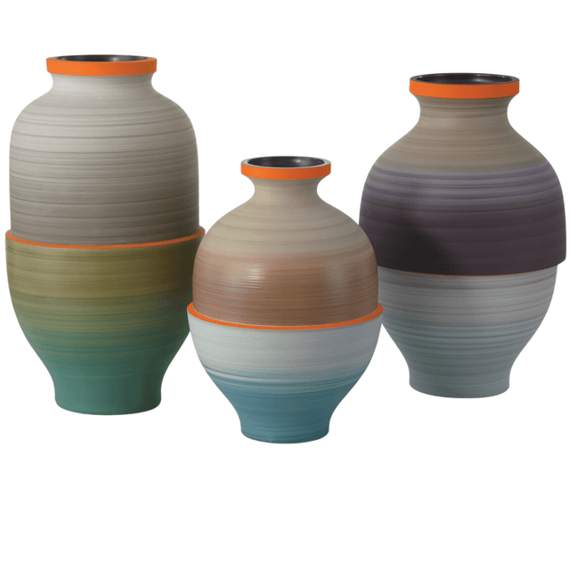 Happy 80's Vase (Set of 3) Vases 1200-0930