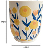 Happy Garden Indoor/Outdoor Side Table Side Tables TOV-OC54706 793580647948