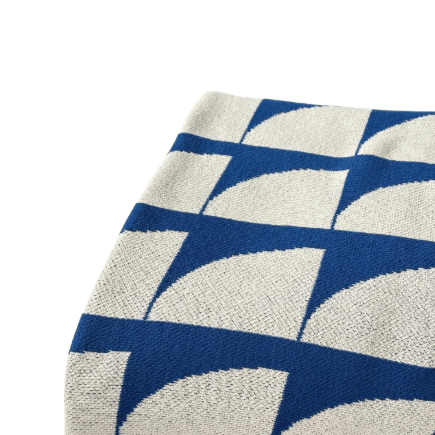 Happy Habitat Jaws Throw Cobalt