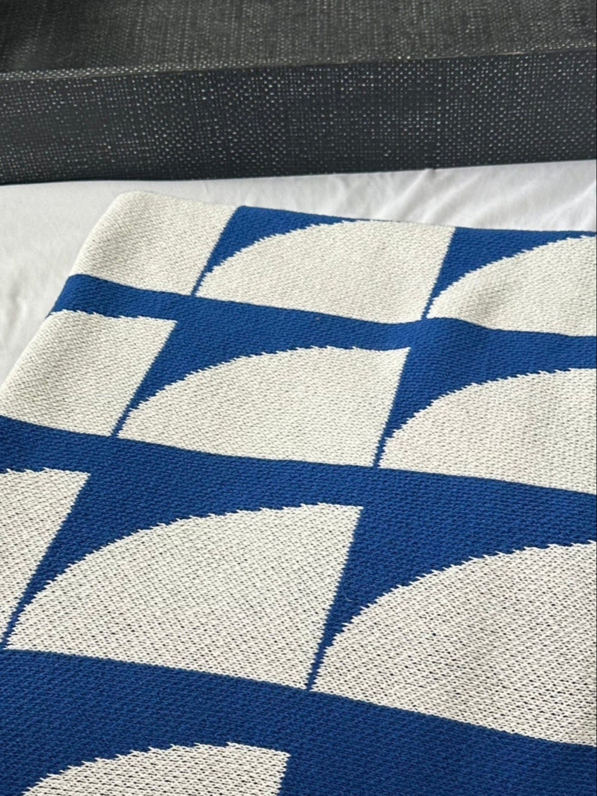 Happy Habitat Jaws Throw Cobalt