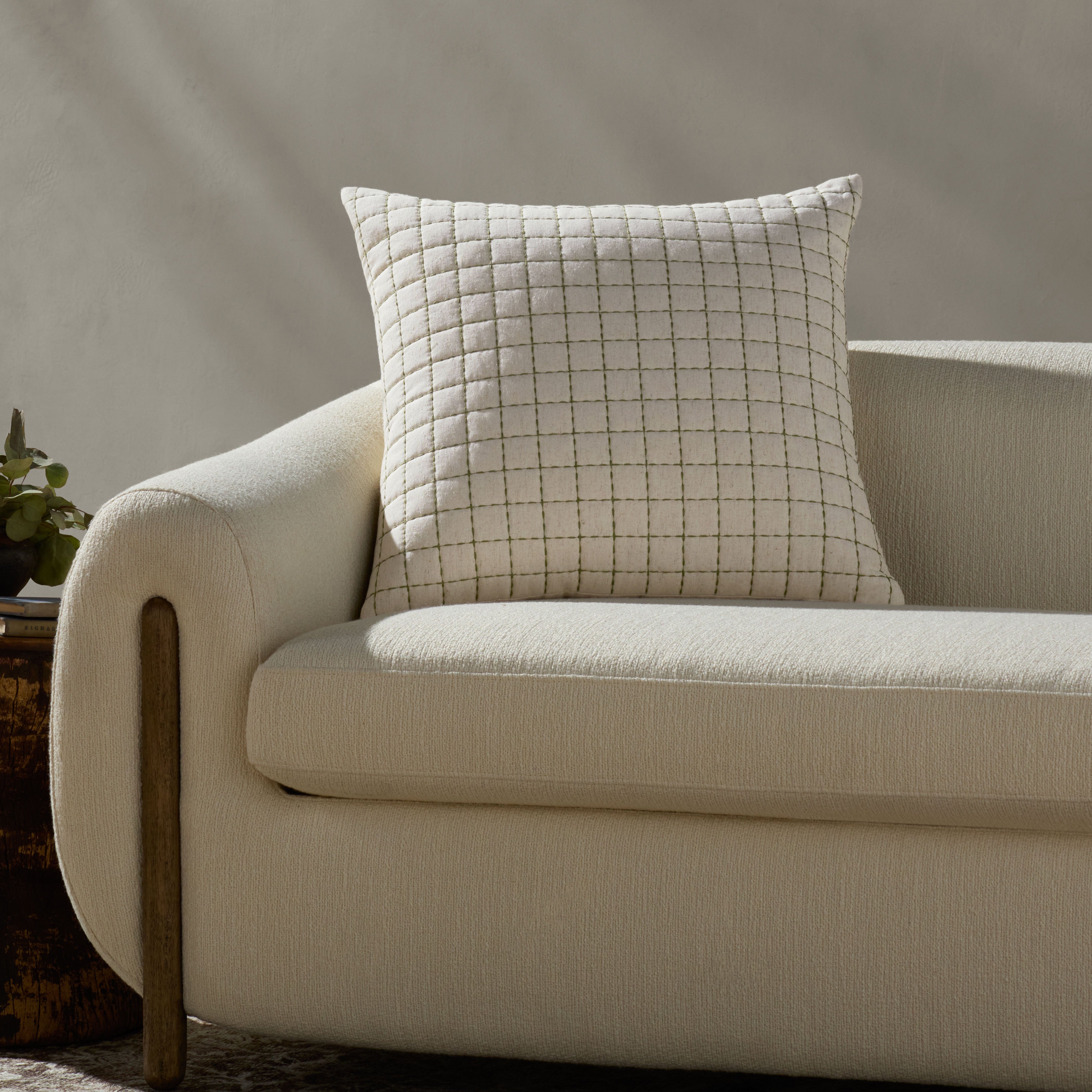 Magnolia Home by Joanna Gaines Hattie Collection Down Pillow - Thumbnail 5