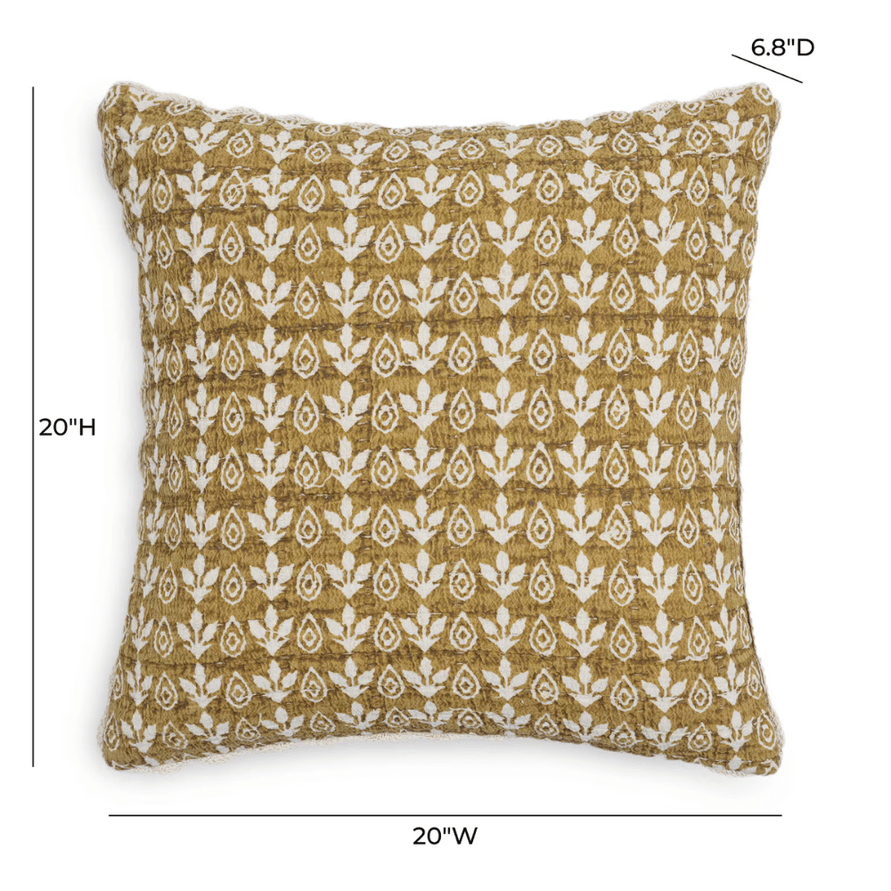 Haystack Cotton Accent Cushion Pillow & Decor TOV-C18692