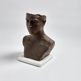 Head Sculpture-Cast Iron Decorative Object 8.80029 651083800294