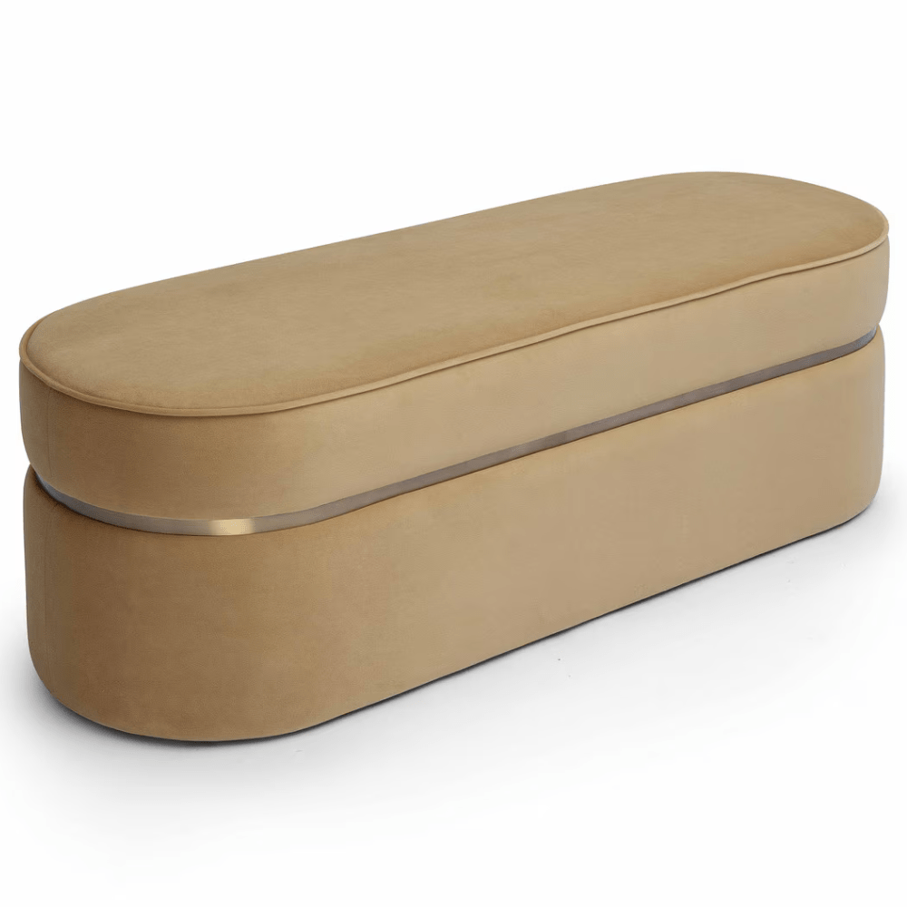 Heather Velvet Bench Bench