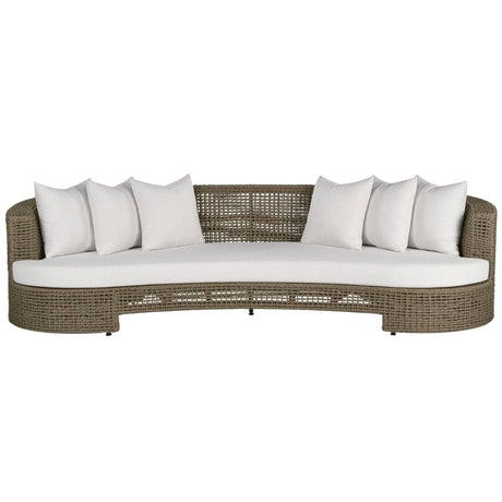 Helene Curved Outdoor Sofa Outdoor Sofas + Sectionals FFS08 796505741653