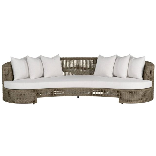 Helene Curved Outdoor Sofa Outdoor Sofas + Sectionals FFS08 796505741653