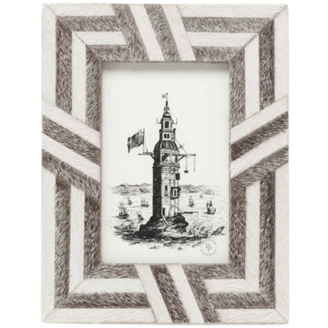 Helos Picture Frame Picture Frame 02HELO-WHGY-4X6