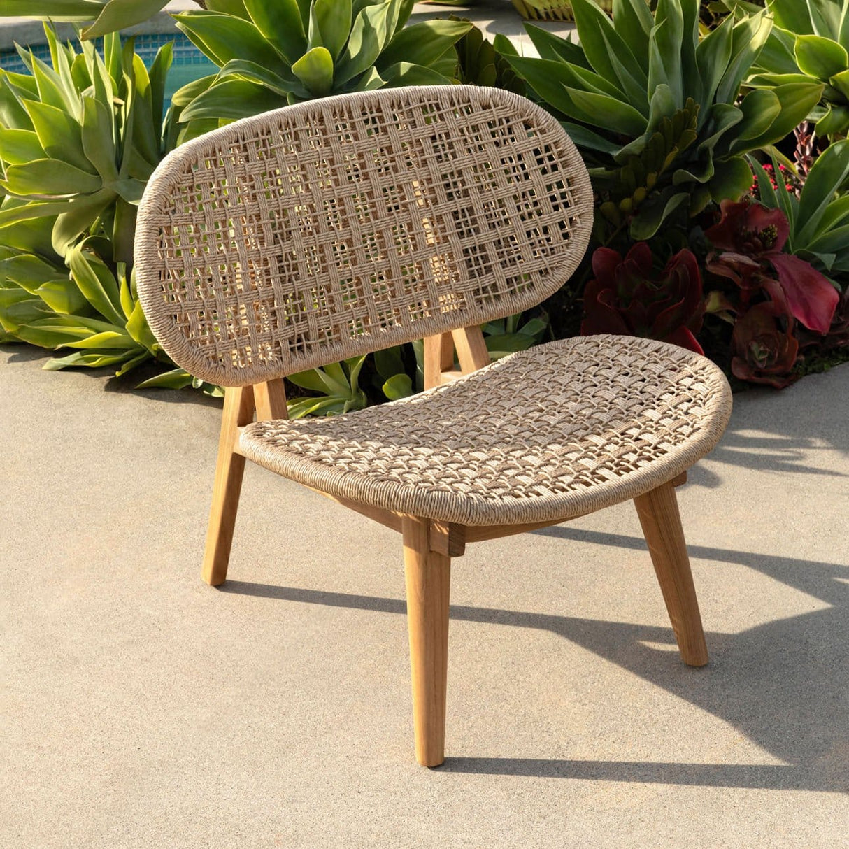 Hermosillo Indoor/Outdoor Occasional Chair Outdoor Occasional + Accent Chairs DOV10000-NATL