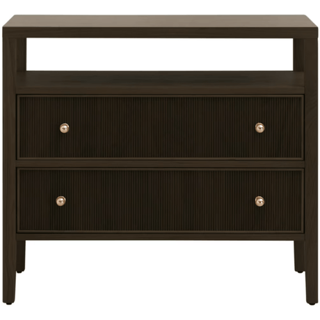 Highland Open Shelf Nightstand Nightstand 5257.DB-OAK 842279147372