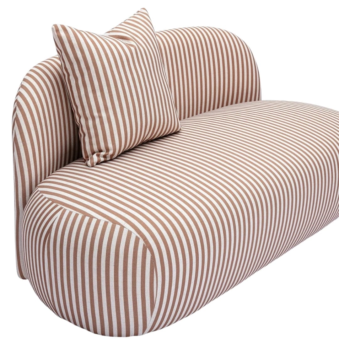 Holiday Striped Loveseat Sofas TOV-L69393 793580650504