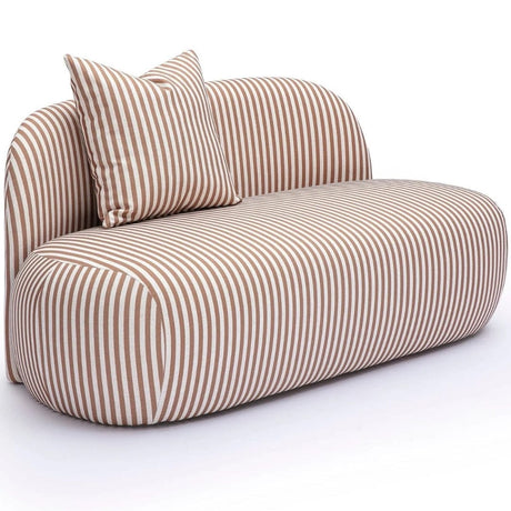 Holiday Striped Loveseat Sofas TOV-L69393 793580650504