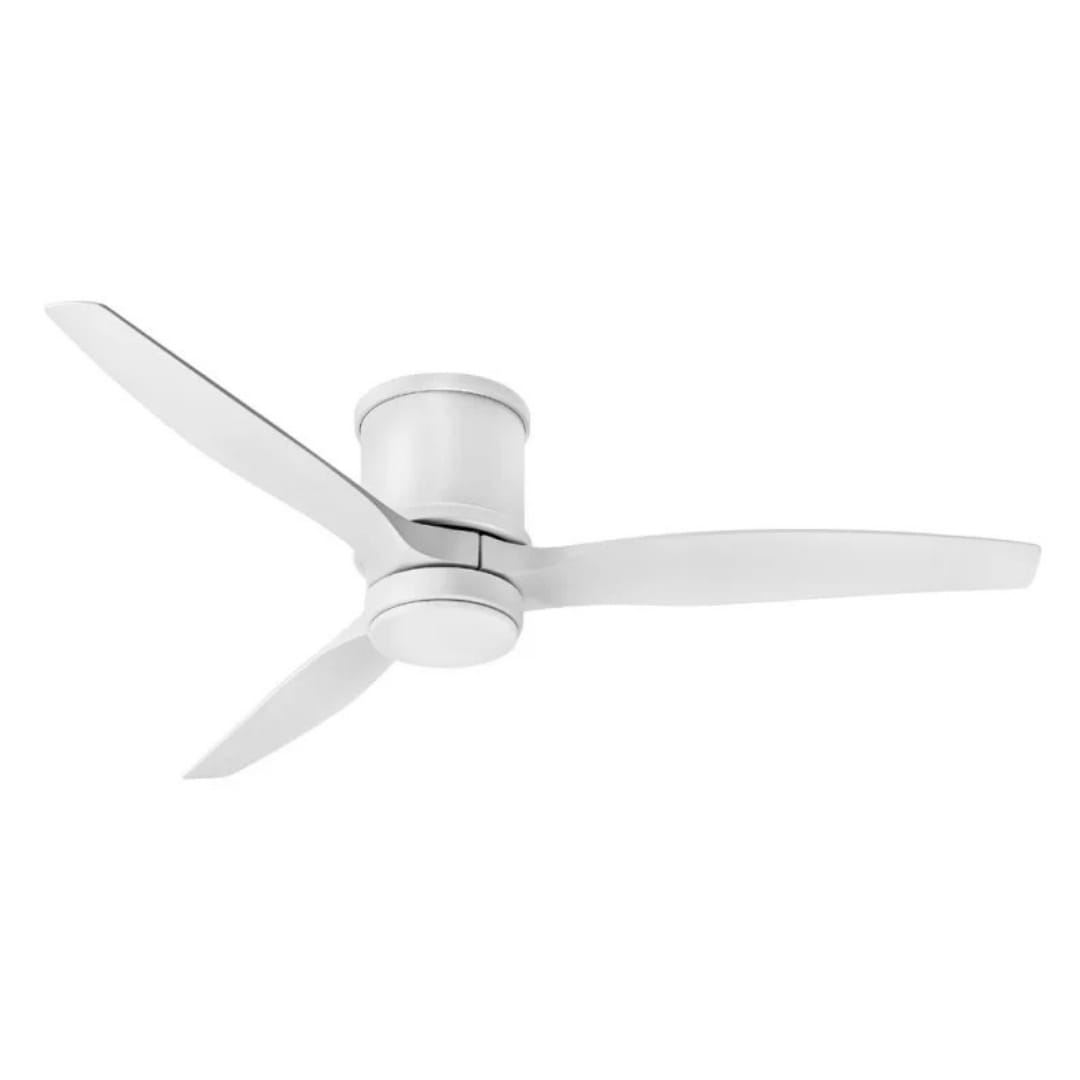 Hover Indoor/Outdoor Flush LED Smart Fan Ceiling Fans 900852FMW-LWD 640665019759
