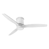 Hover Indoor/Outdoor Flush LED Smart Fan Ceiling Fans 900852FMW-LWD 640665019759