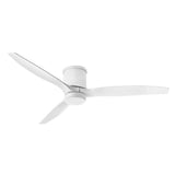 Hover Indoor/Outdoor Flush LED Smart Fan Ceiling Fans 900860FMW-LWD 640665019766