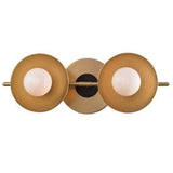 Hudson Valley Lighting Julien 2-Light Vanity Sconce HVL-9802-AGB