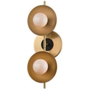 Hudson Valley Lighting Julien 2-Light Vanity Sconce HVL-9802-AGB