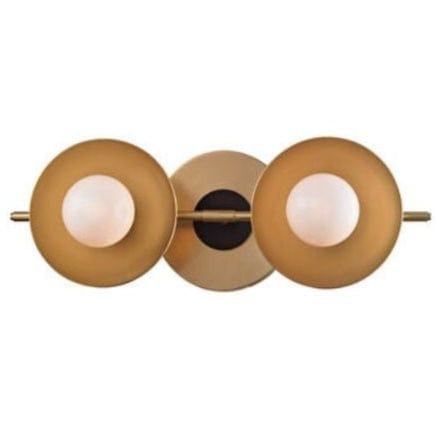 Hudson Valley Lighting Julien 2-Light Vanity Sconce HVL-9802-AGB