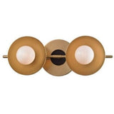 Hudson Valley Lighting Julien 2-Light Vanity Sconce HVL-9802-AGB