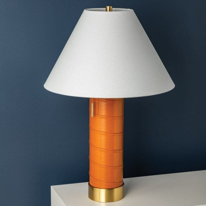 Hudson Valley Norwalk Table Lamp Meadow Blu