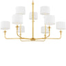 Hudson Valley Paramus Chandelier Chandeliers