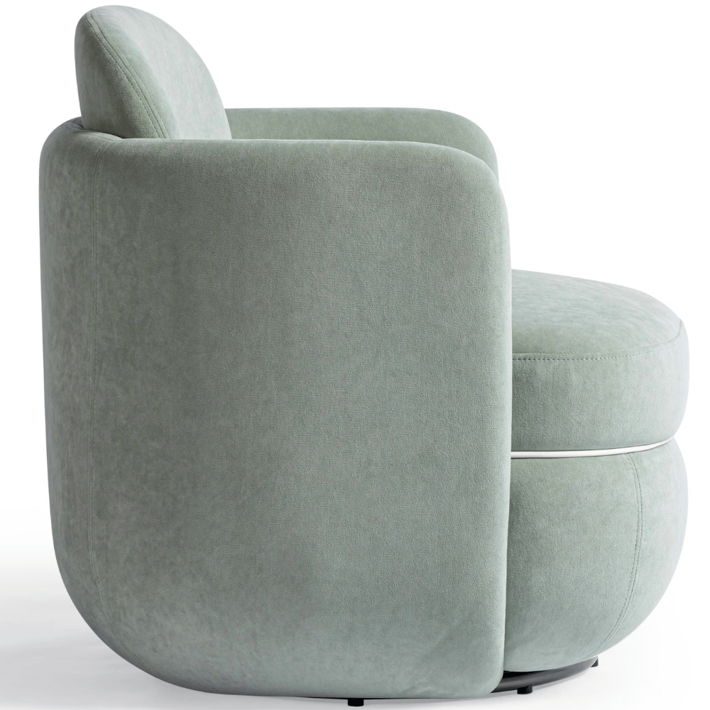 Hugh Swivel Chair Accent Chair