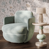Hugh Swivel Chair Accent Chair
