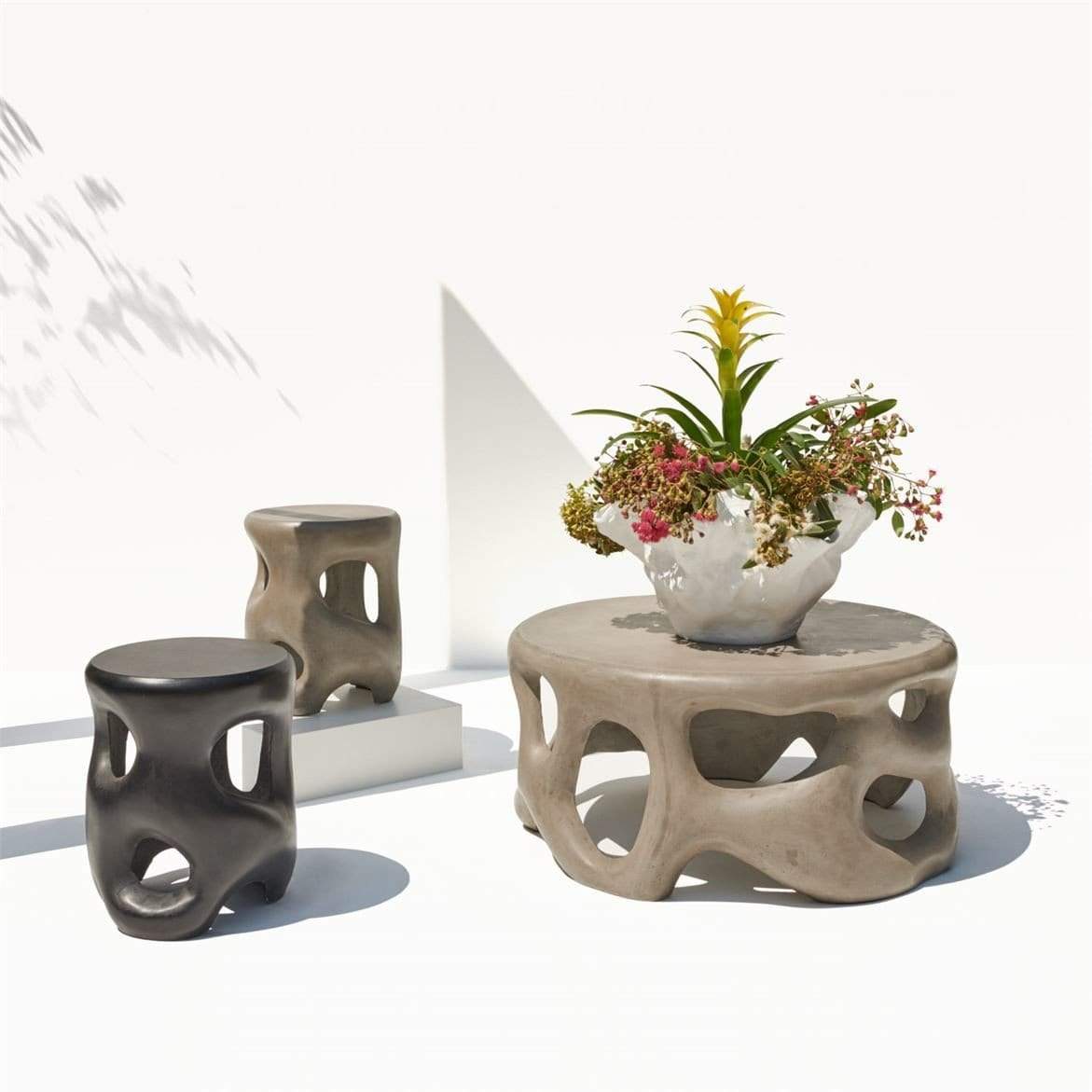 Hyde Stool/Accent Table Outdoor Furniture